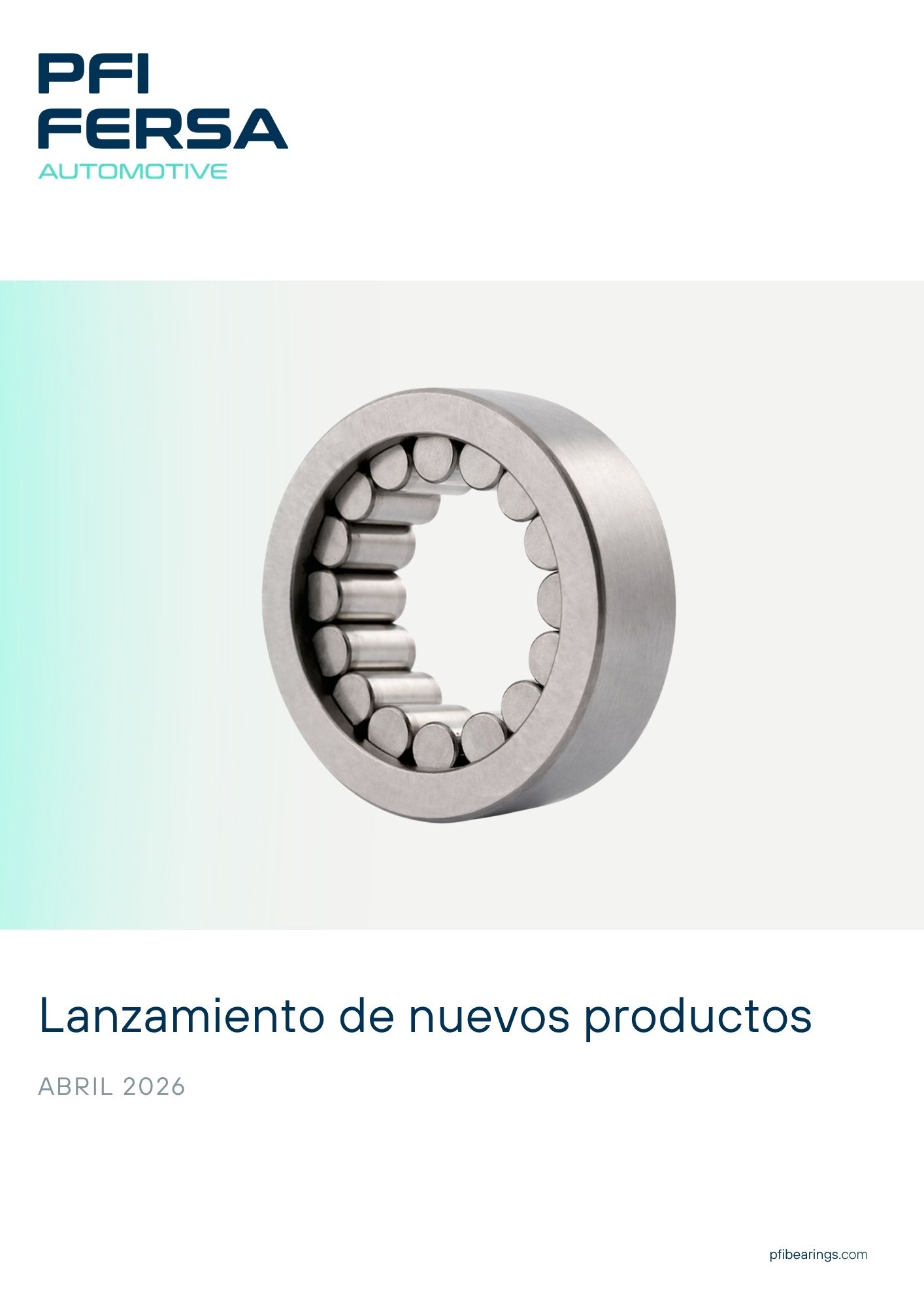 Nuevos productos Abril 2026 PFI